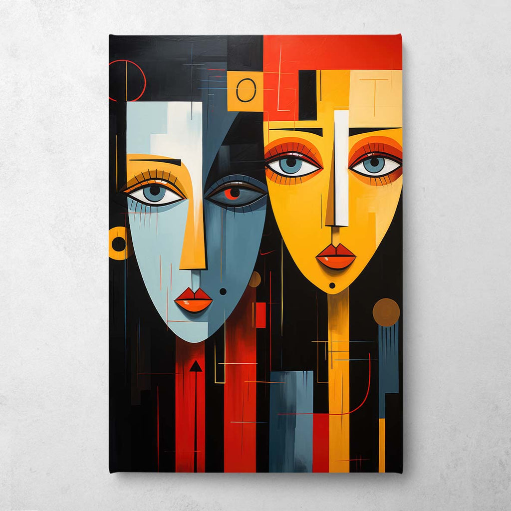 Mosaic Muses Canvas Print