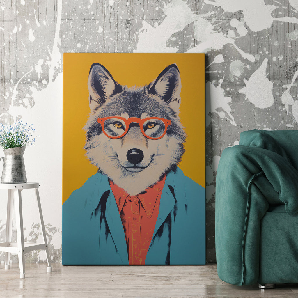 Alpha Canvas Print