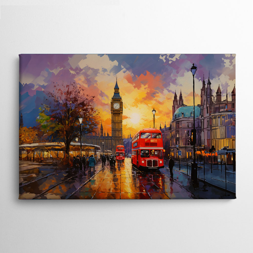 London in Motion Canvas Print