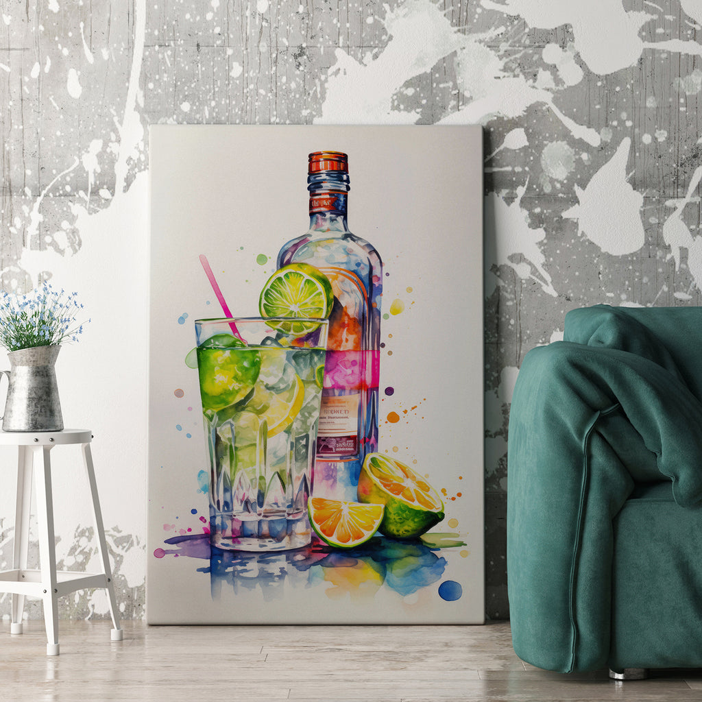 Gin Fusion Canvas Print