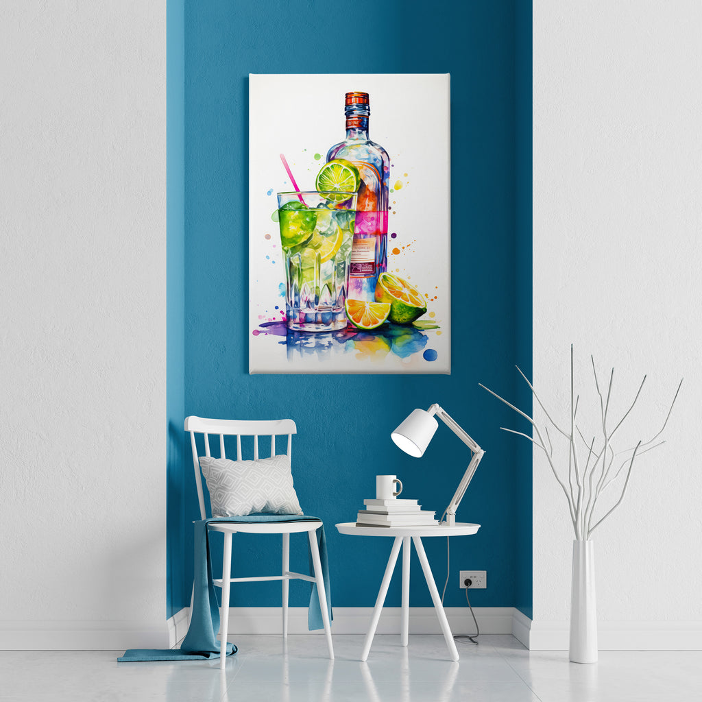 Gin Fusion Canvas Print