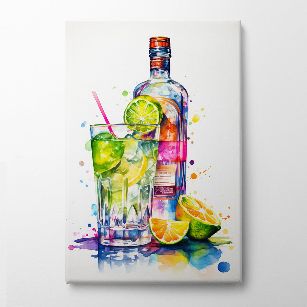 Gin Fusion Canvas Print