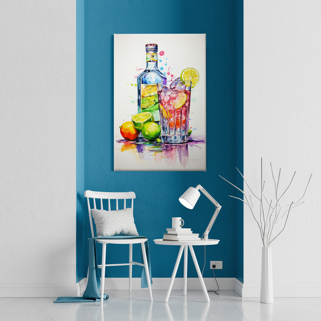 Gintense Colour Canvas Print