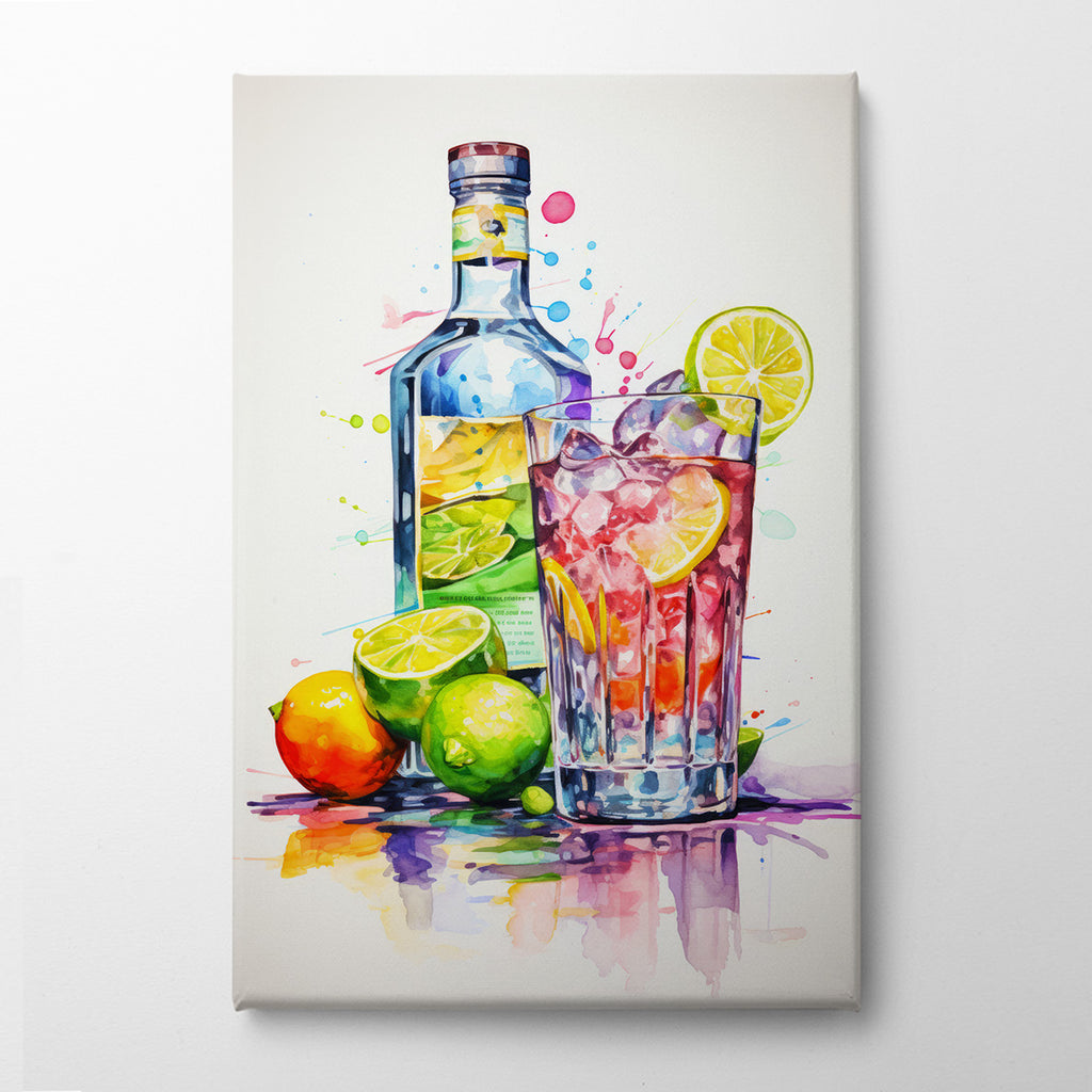 Gintense Colour Canvas Print