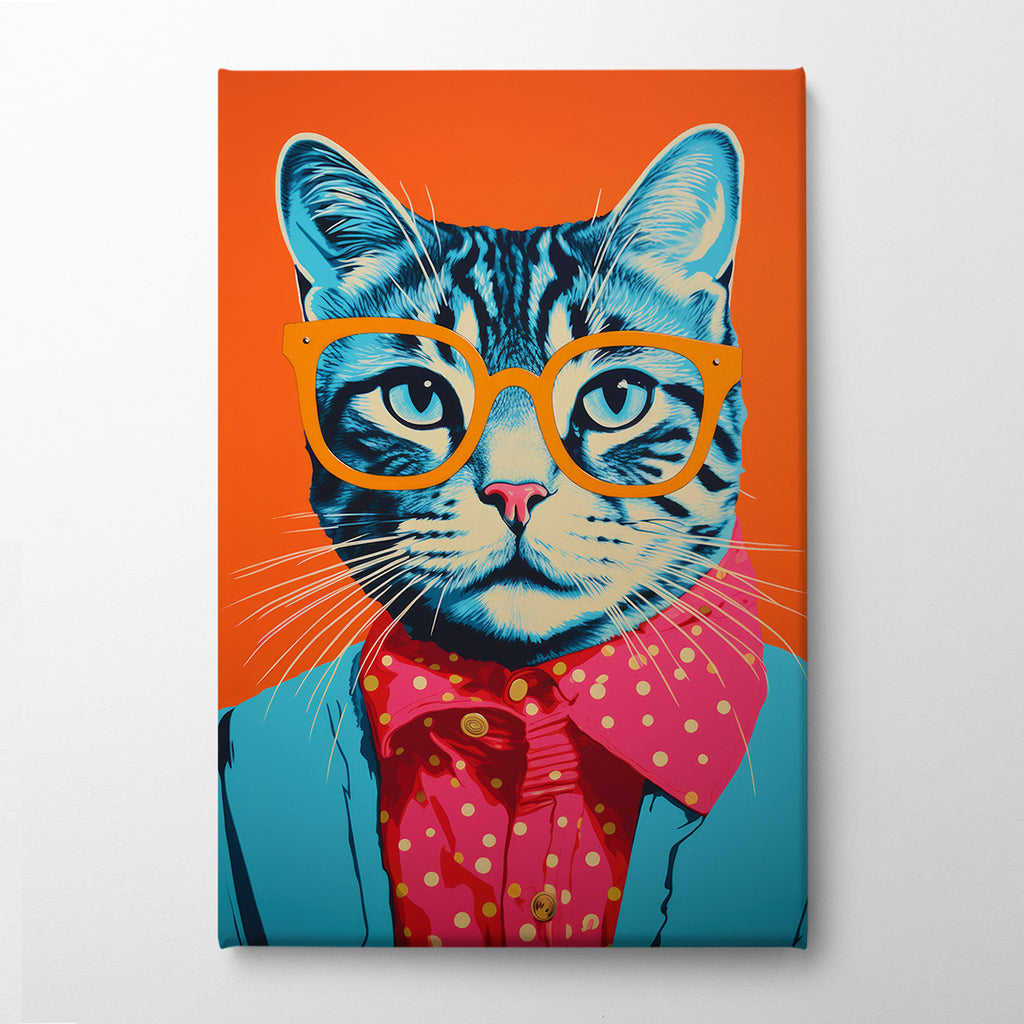 Meowthew Canvas Print