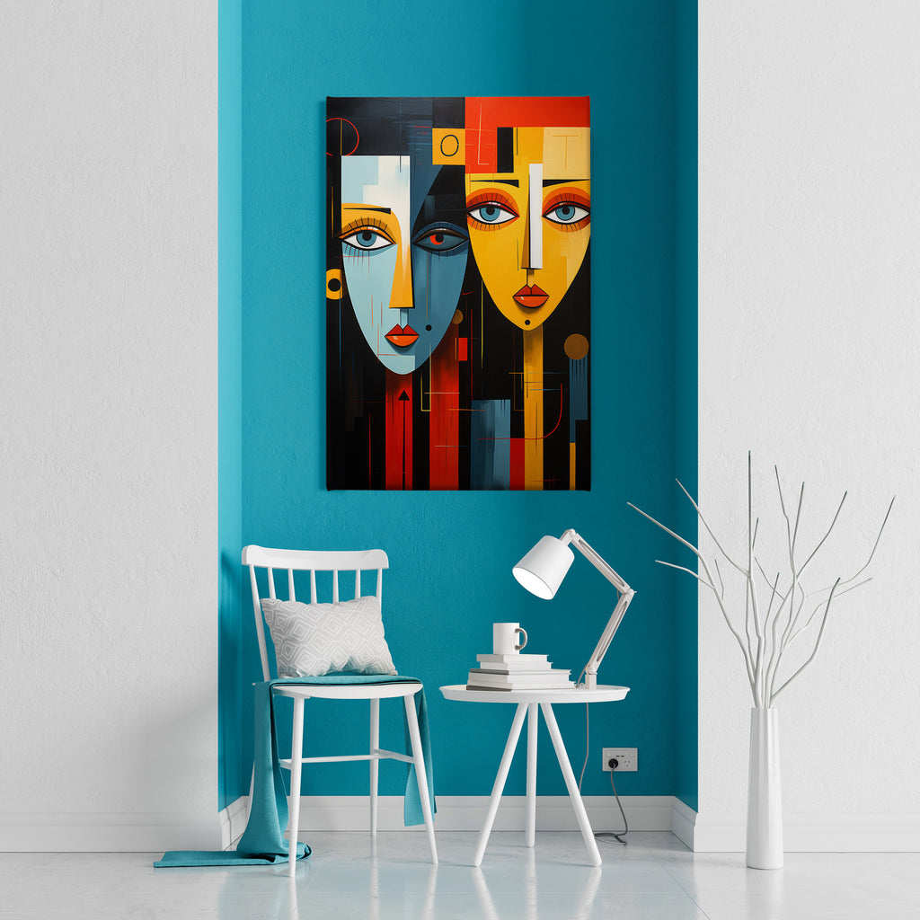 Mosaic Muses Canvas Print