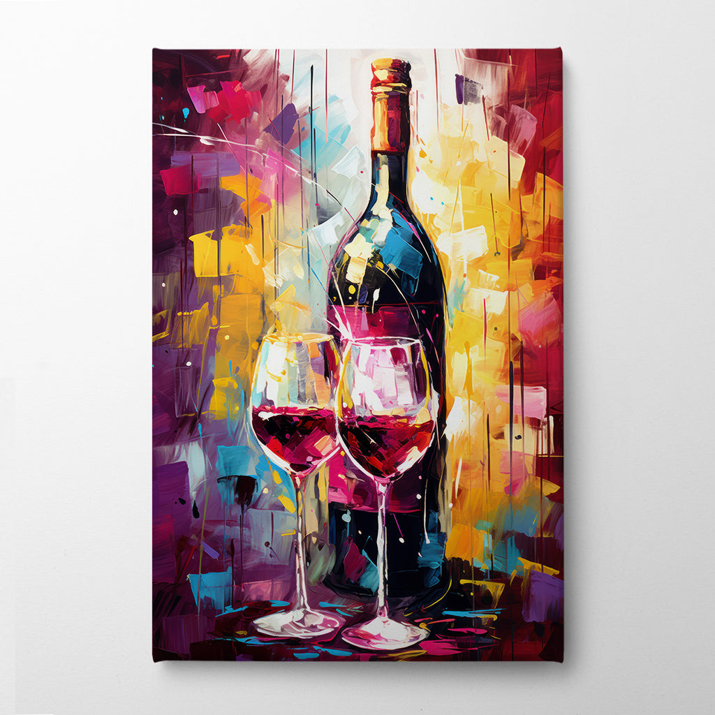 Vino Vibrance Canvas Print