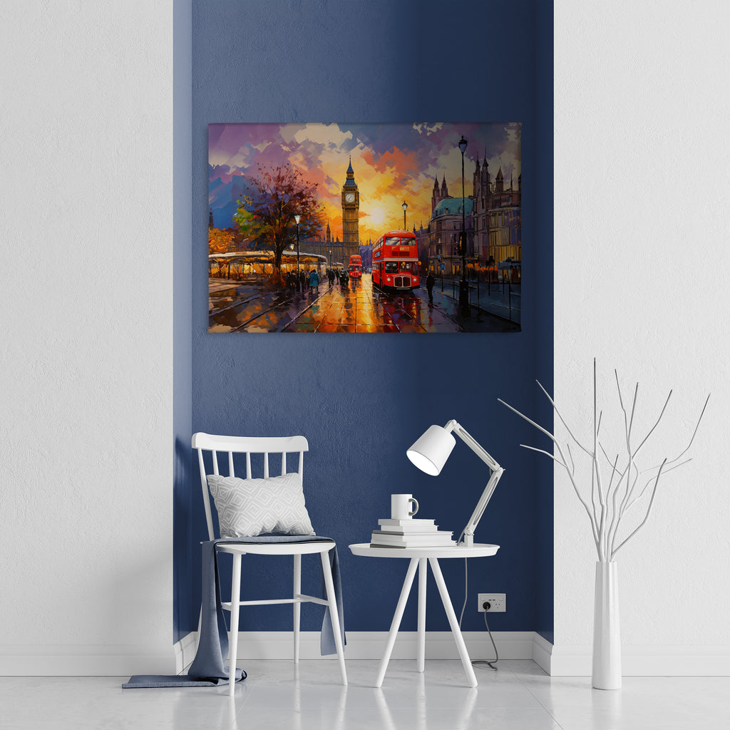 London in Motion Canvas Print