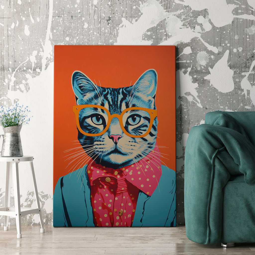 Meowthew Canvas Print