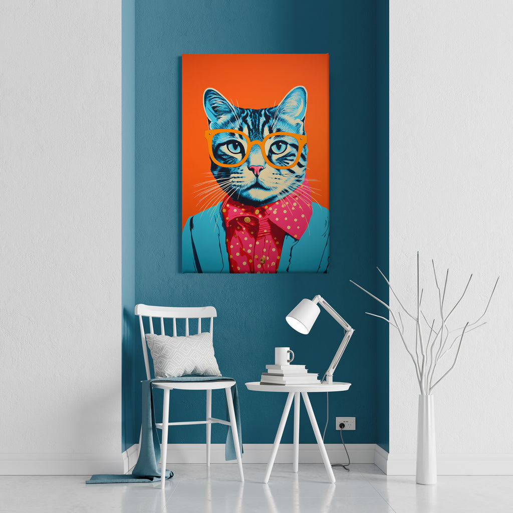 Meowthew Canvas Print