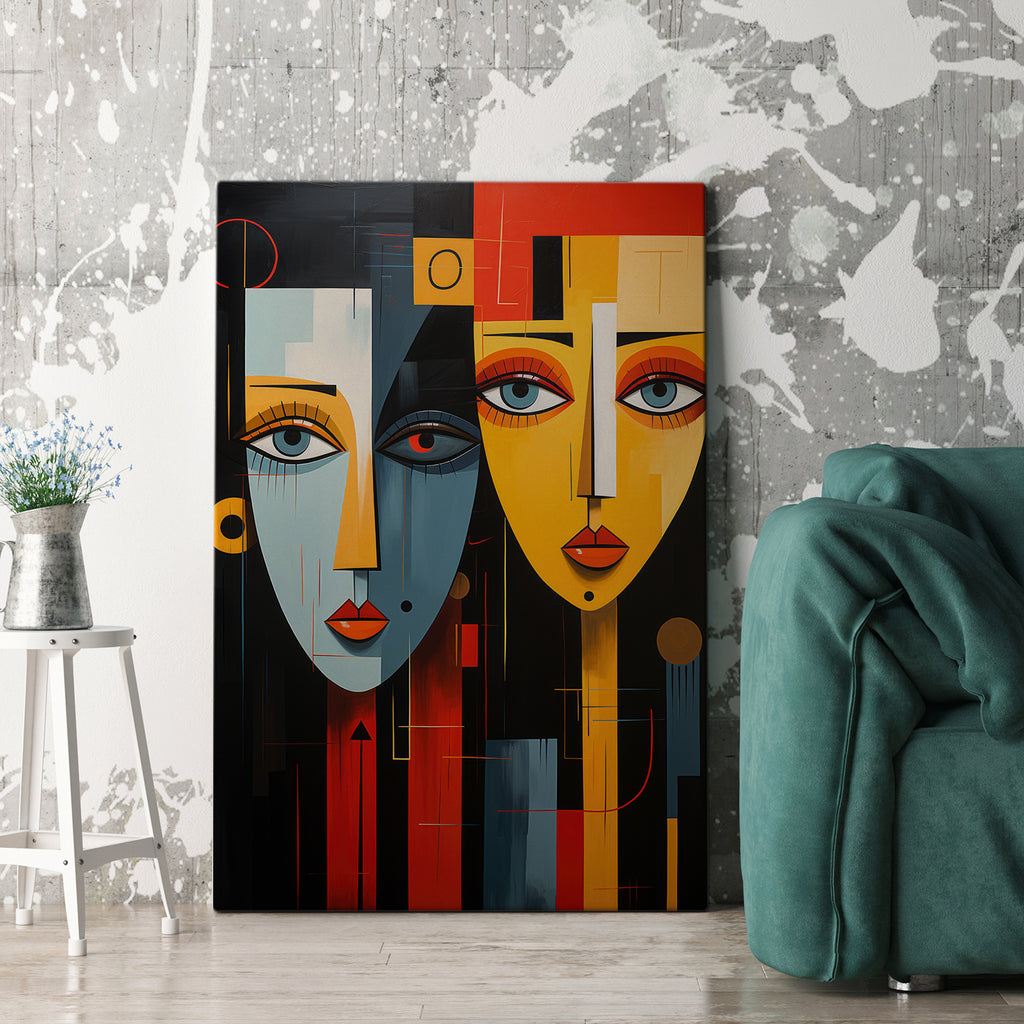 Mosaic Muses Canvas Print