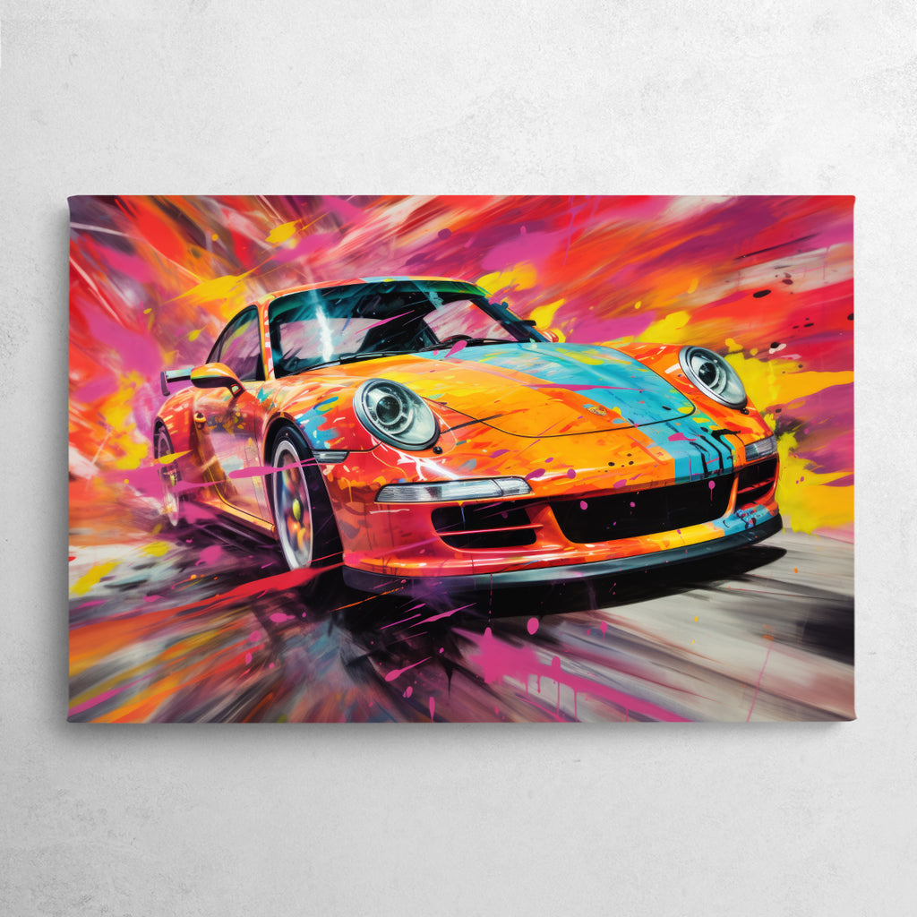 Rush Canvas Print