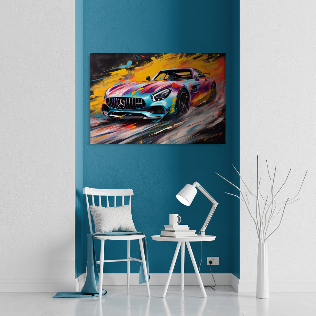 Speed Canvas Print