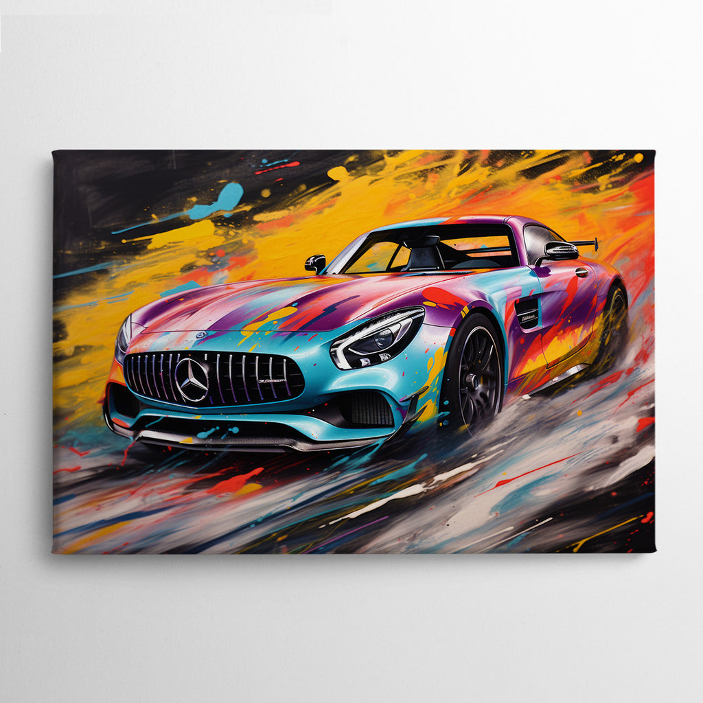 Speed Canvas Print