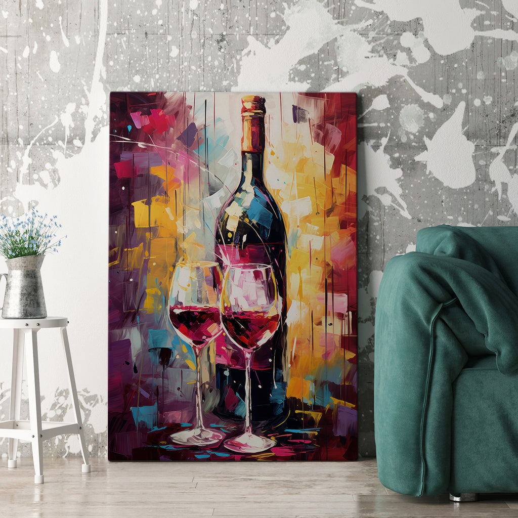 Vino Vibrance Canvas Print