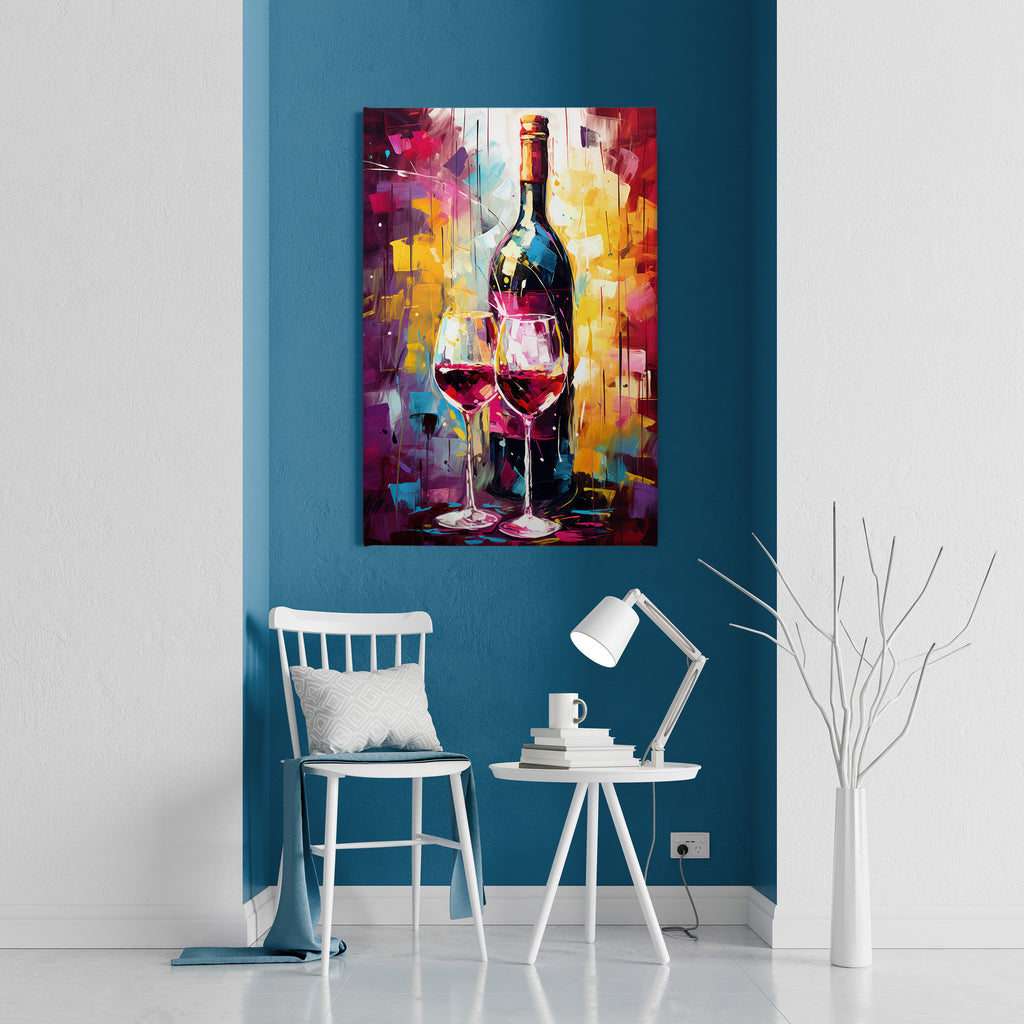 Vino Vibrance Canvas Print